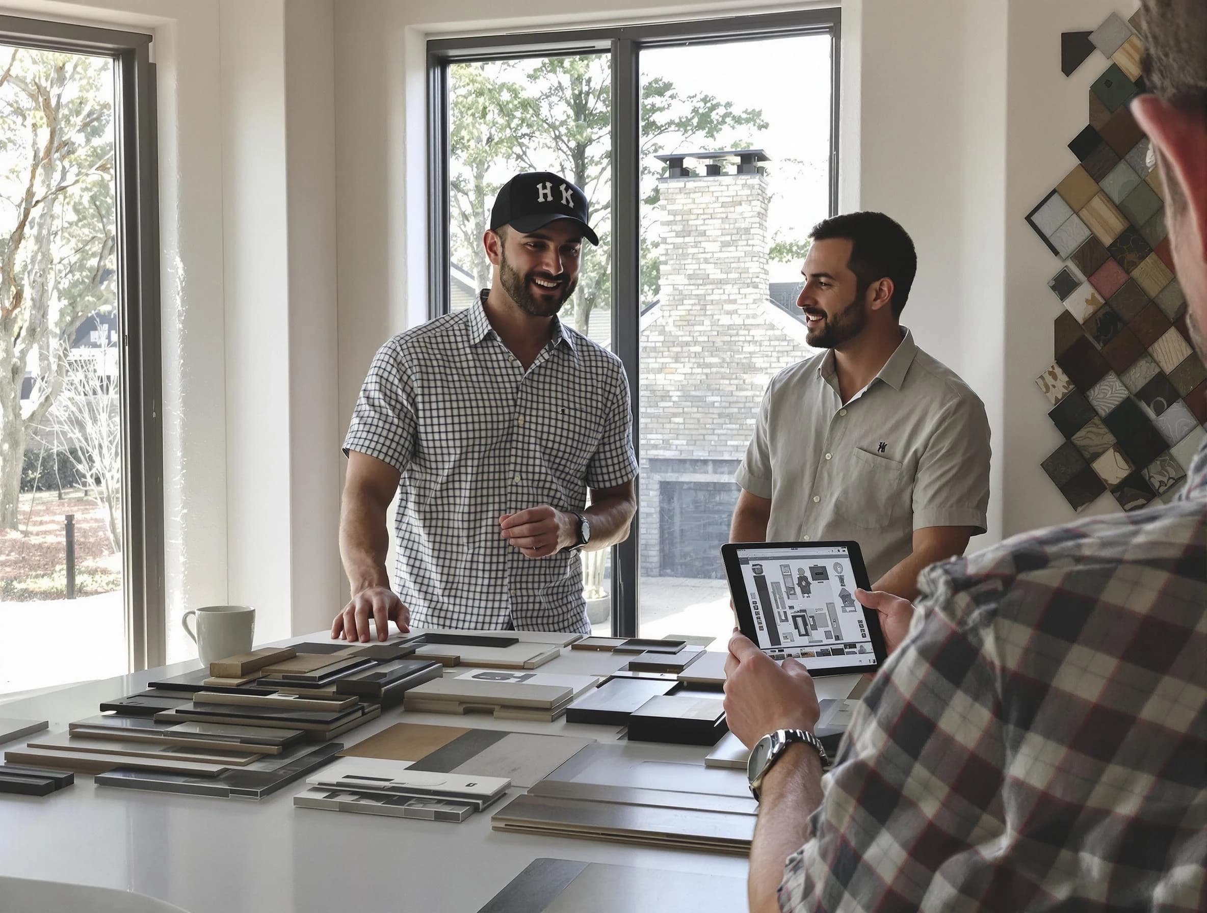 Mount Pleasant Chimney Sweep remodeling a chimney and fireplace in Mount Pleasant, TN