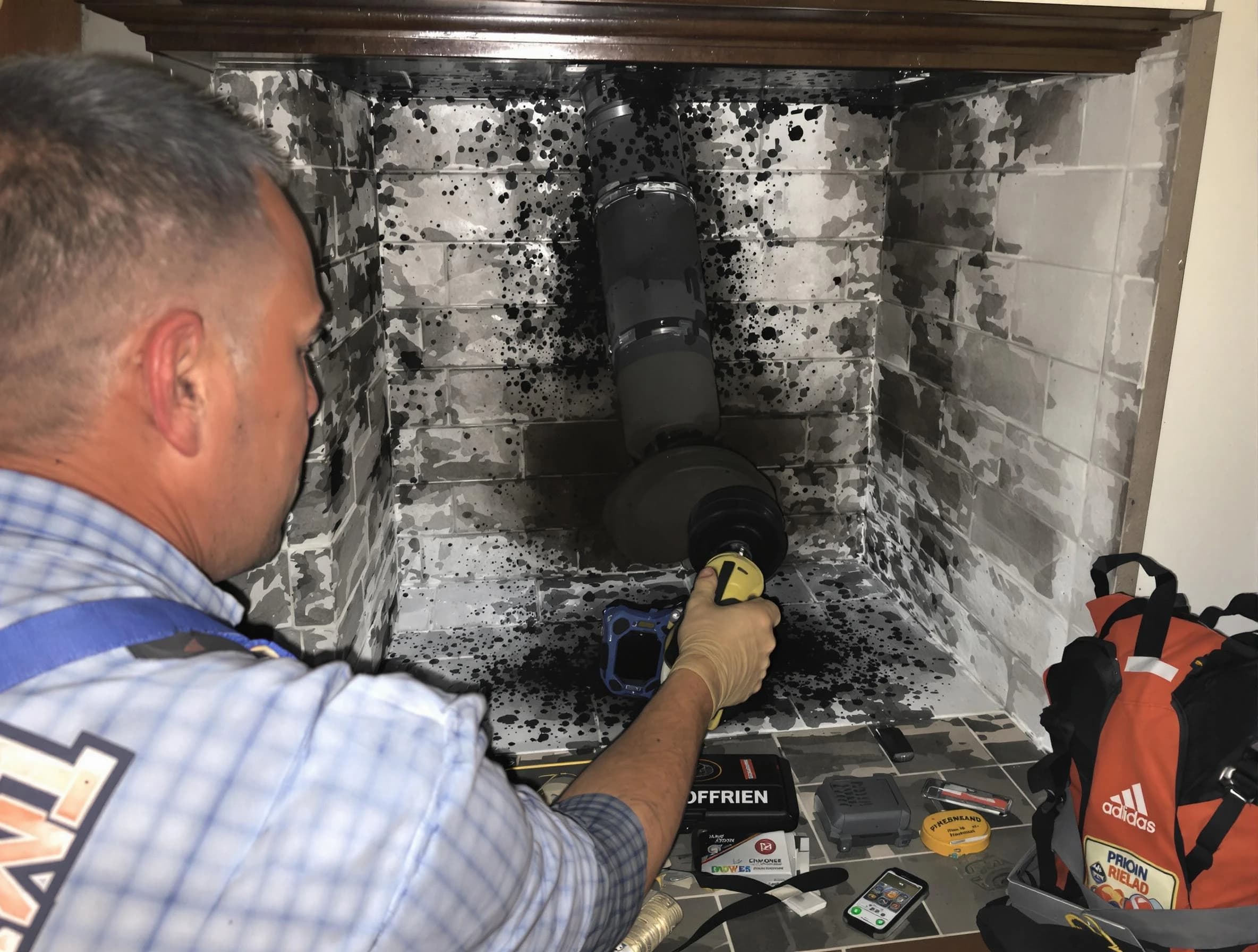 Creosote removal service by Mount Pleasant Chimney Sweep in Mount Pleasant, TN