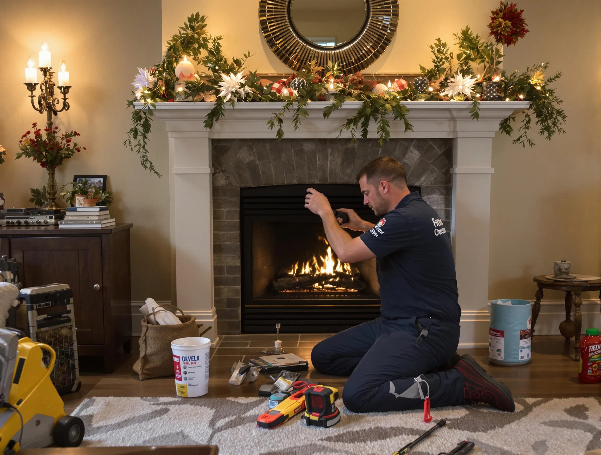 Mount Pleasant Chimney Sweep offering fireplace maintenance services in Mount Pleasant, TN